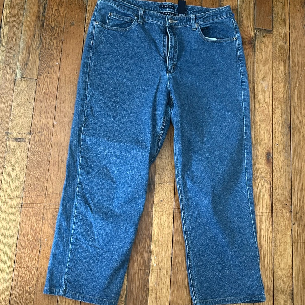 Classic Blue Wide Leg Jeans